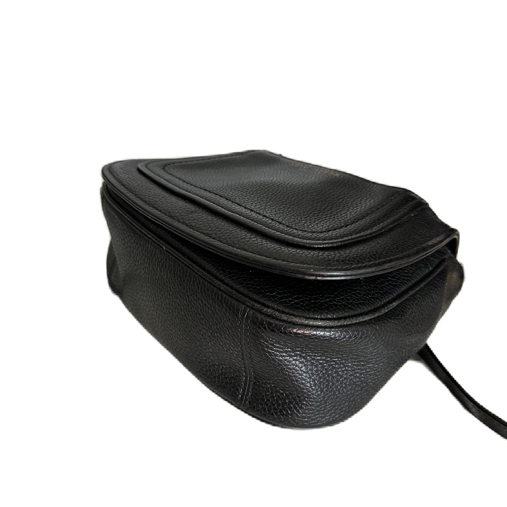 Marc Jacobs Black Pebbled Leather Crossbody Bag with Gold Hardware - Picture 5 of 13